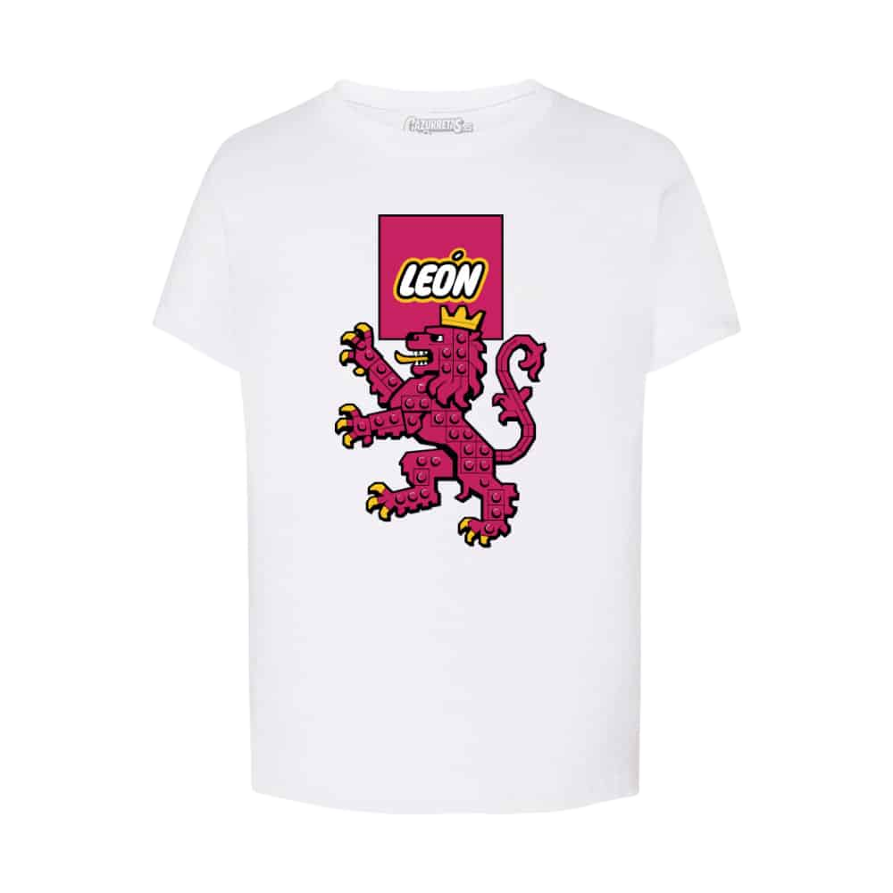 CAMISETA "LEÓN LEGO" - INFANTIL